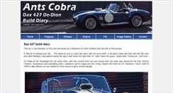 Desktop Screenshot of antscobra.co.uk